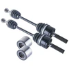 What's the total compressed length of Kawasaki Teryx Rear Axles Set 750 2008-2011?